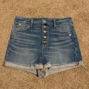 American Eagle Curvy Jean Shorts